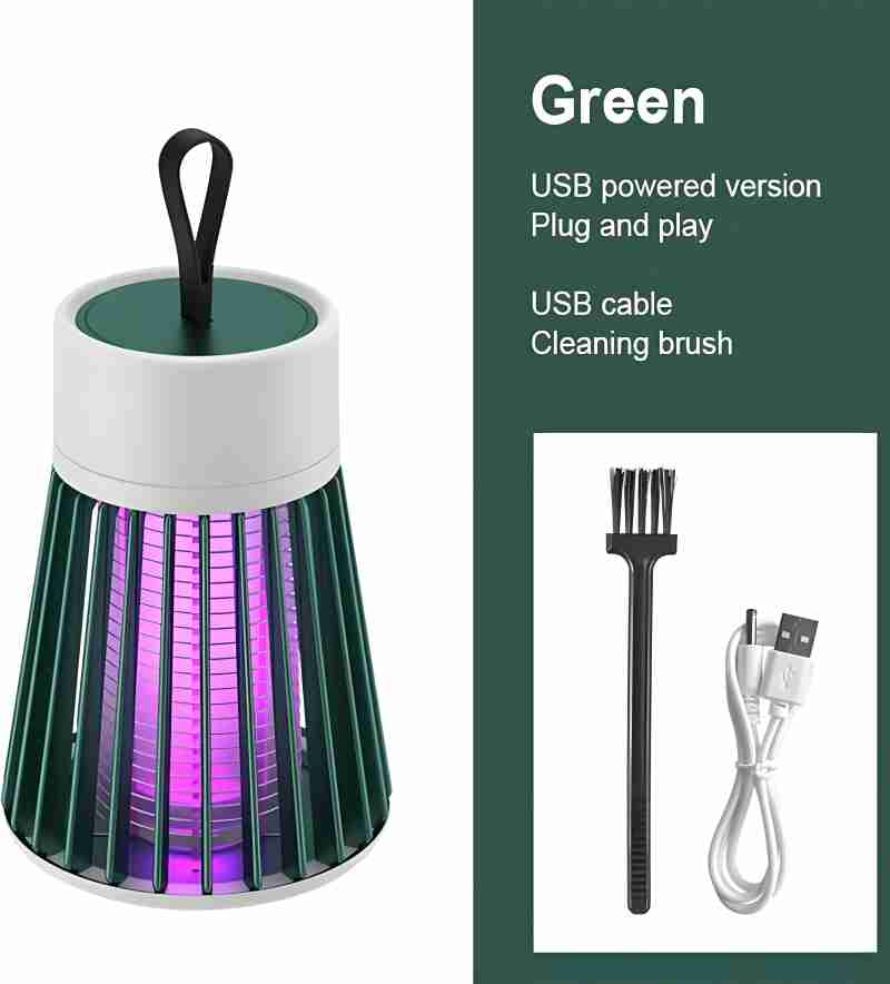 ZIYTRACK Mosquito Killing UV LED Bug Lamp, Eco Friendly Mosquito Killer Lamp, Eco Friendly Electric Insect Killer Indoor, Outdoor (Lantern)