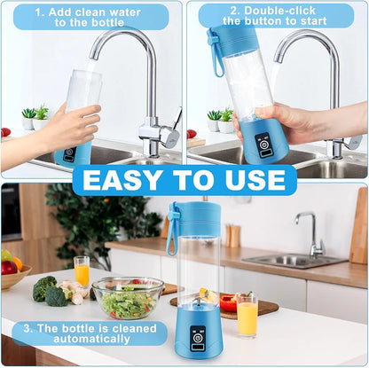 Mini Juicer Smoothie Blender Bottles Travel 380ML