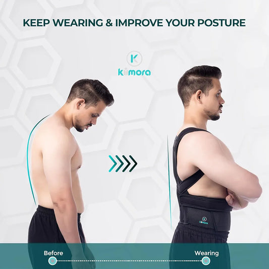 Kiimora Neoprene Posture Corrector Belt for Men and Women