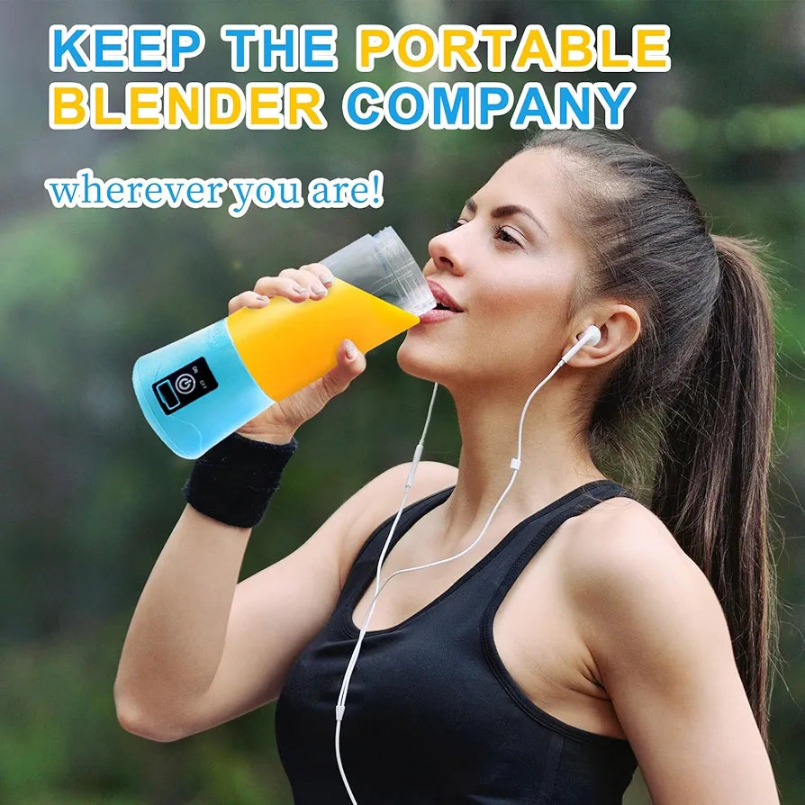 Mini Juicer Smoothie Blender Bottles Travel 380ML