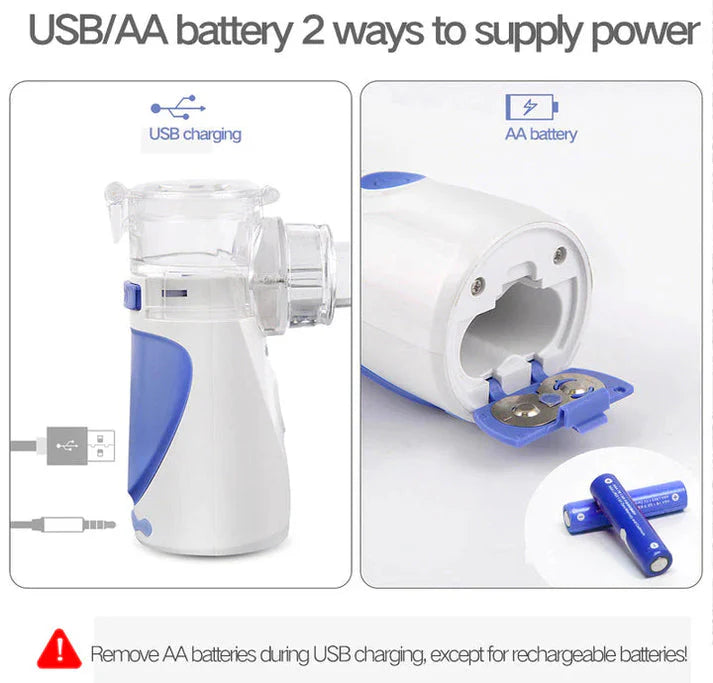 Mini Portable Mesh Nebulizer 50% OFF On Sale