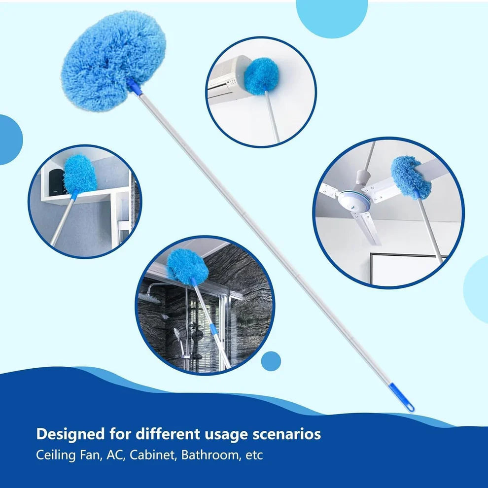 Extendable Dust Buster Mop - (Ceiling fans & Under sofas & beds)