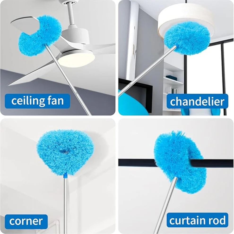 Extendable Dust Buster Mop - (Ceiling fans & Under sofas & beds)