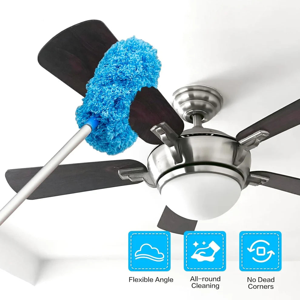 Extendable Dust Buster Mop - (Ceiling fans & Under sofas & beds)