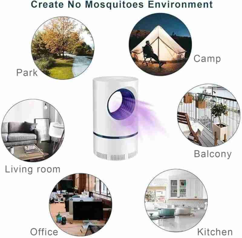 Electric Mosquito Killer Lamp | UV Light Trap | Silent & Safe