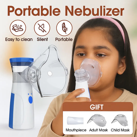 Mini Portable Mesh Nebulizer 50% OFF On Sale